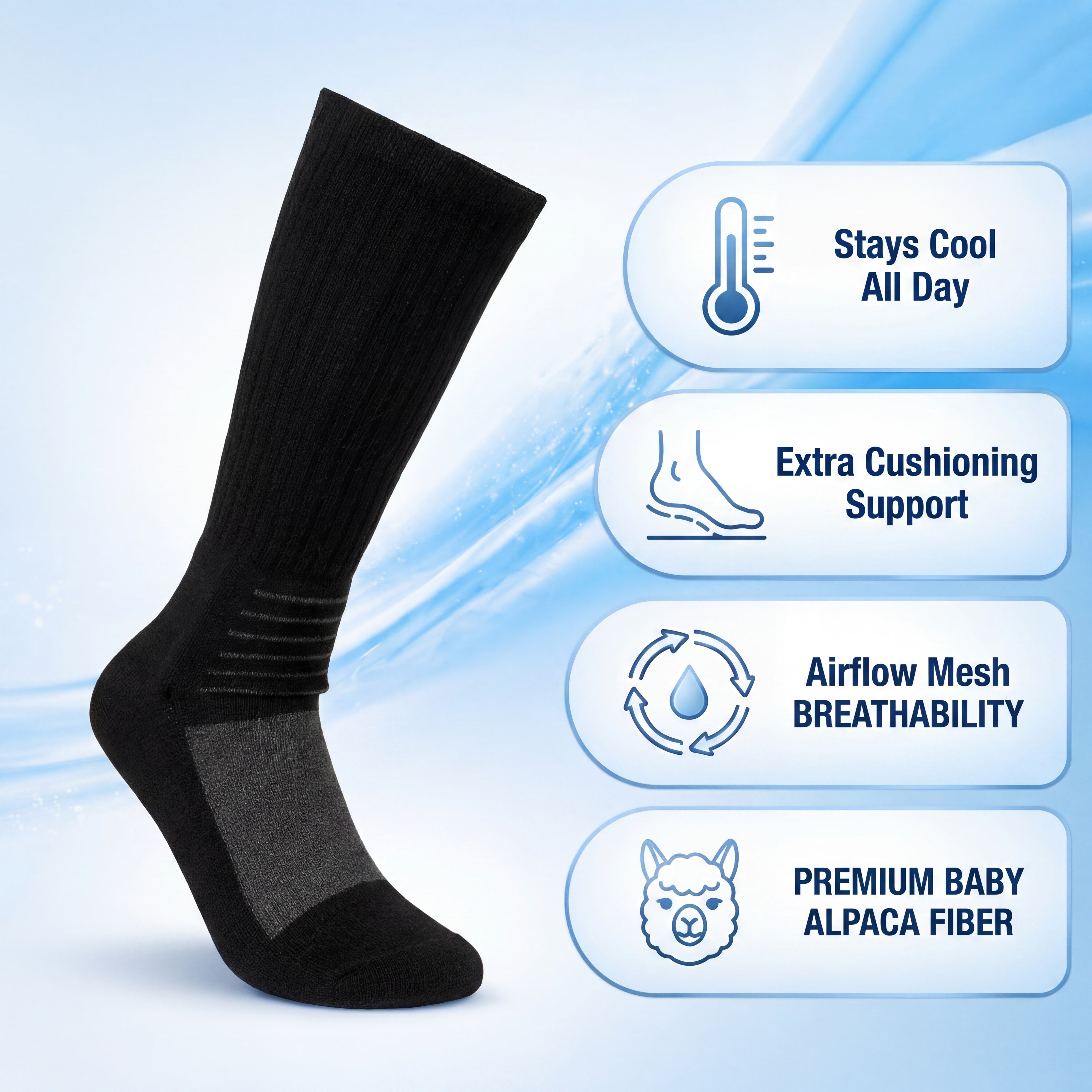 Alpaca Work Socks - Heavy Duty